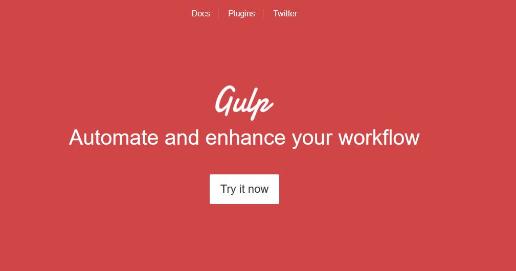 gulp javascript productive tools